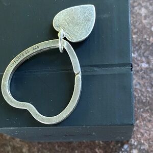 Tiffany & Co. Silver Heart Keychain
